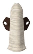 Фурнитура для плинтуса Ideal Деконика D70 Угол наружный