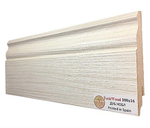 Плинтус напольный МДФ TeckWood Дуб Нобл (100x16)