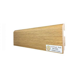 Плинтус напольный МДФ TeckWood Дуб Лайн (75х16)