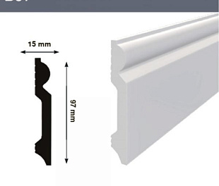 Плинтус напольный Hiwood B97