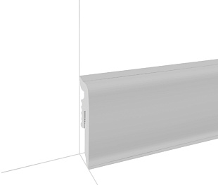 Плинтус напольный Arbiton Vigo 60 Грей 02