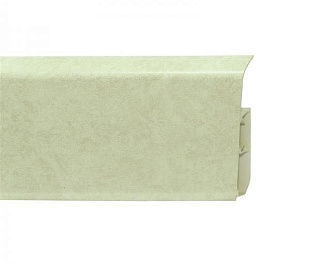 Плинтус напольный Winart Quadro (80 мм) 341 Кварц белый