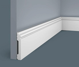 Плинтус напольный из экополимера Cosca PX002 79x13