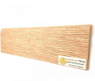 Плинтус напольный МДФ TeckWood Дуб Пустынный (Oak Desert) (75х16)