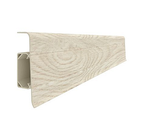 Плинтус напольный пластиковый Vox Esquero 604 Платан Бьянко