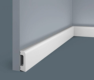 Плинтус напольный из экополимера Cosca PX013 50x15