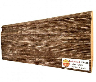 Плинтус напольный МДФ TeckWood Дуб Готик (Oak Gotic) (100x16)