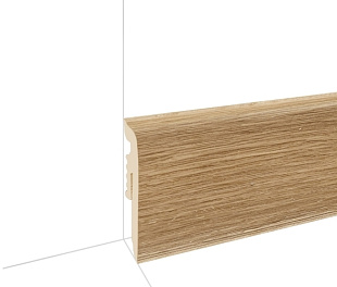 Плинтус напольный Arbiton Vigo 60 Дуб Сиерра 154