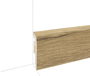 Плинтус напольный Arbiton Vigo 60 Дуб Корнволл 162