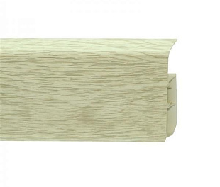 Плинтус напольный Winart Quadro (80 мм) 323 Дуб льняной