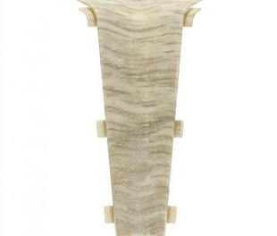 Фурнитура для плинтуса LinePlast (100 мм) Угол внутренний