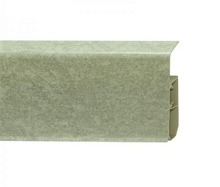 Плинтус напольный Winart Quadro (80 мм) 339 Мрамор светлый