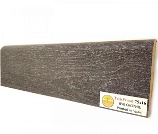 Плинтус напольный МДФ TeckWood Дуб Скотиш (Oak Scotish) (75х16)