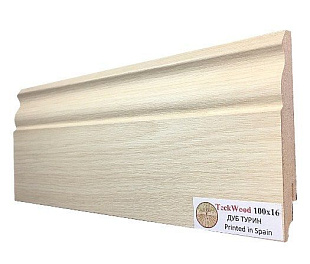 Плинтус напольный МДФ TeckWood Дуб Турин (100x16)