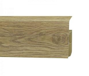 Плинтус напольный Winart Quadro (80 мм) 308 Дуб ириска