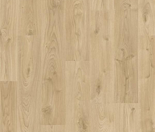 Ламинат Quick-Step Perspective Доска дуба белого светло-бежевая PER6075