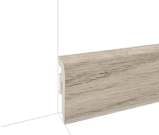 Плинтус напольный Arbiton Vigo 60 Дуб Бредфорд 112