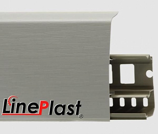 Плинтус напольный LinePlast Графит LS016