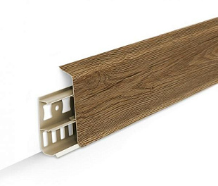 Плинтус напольный Ideal Деконика D70 211 Дуб рустик