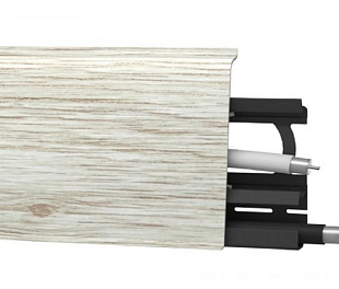 Плинтус Arbiton INDO 135 Дуб Платинум