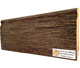 Плинтус напольный МДФ TeckWood Дуб Миллениум (Oak Millennium) (100x16)
