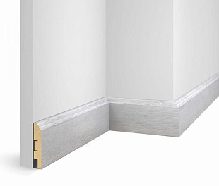 Плинтус напольный МДФ Cosca Экошпон Дуб Серый