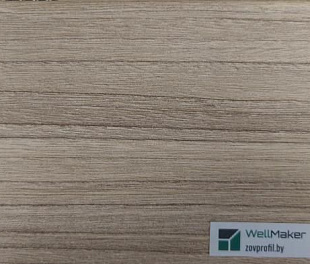 Плинтус напольный МДФ ЗОВ WellMaker №13 Вяз