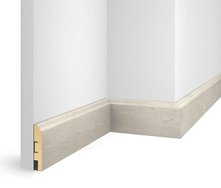 Плинтус напольный МДФ Cosca Nanoflex Дуб Перламутровый