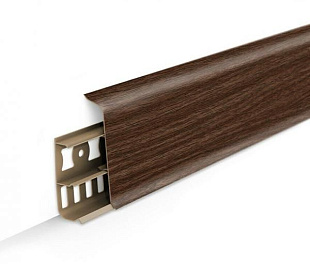 Плинтус напольный Ideal Деконика D70 291 Орех