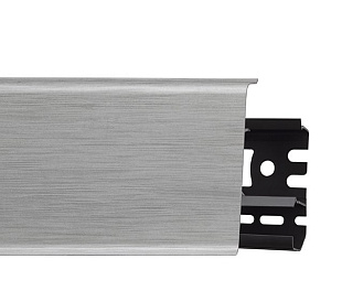 Плинтус Arbiton INDO 41 Алюминий Светлый