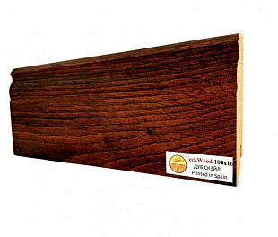 Плинтус напольный МДФ TeckWood Дуб Скэйл (Oak Scale) (100x16)