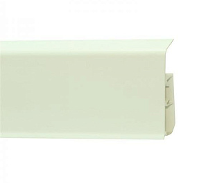 Плинтус напольный Winart Quadro (80 мм) 318 Белый матовый