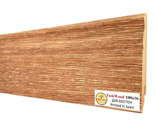 Плинтус напольный МДФ TeckWood Дуб Бостон (Oak Boston) (100x16)