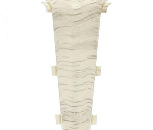 Фурнитура для плинтуса LinePlast (85 мм) Угол внутренний