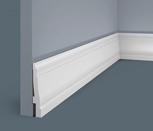 Плинтус напольный из экополимера Cosca PX024 80x14