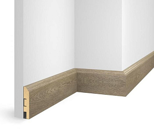 Плинтус напольный МДФ Cosca Nanoflex Дуб Корсика