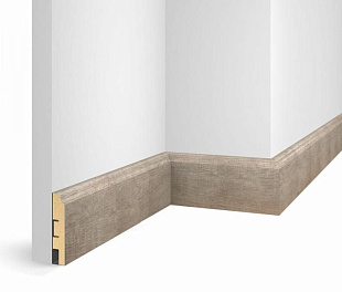 Плинтус напольный МДФ Cosca Экошпон Дуб Серо-коричневый