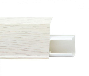 Плинтус напольный Winart Quadro (55 мм) 503 Шиленский дуб