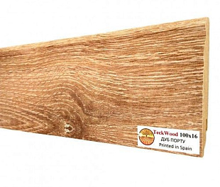 Плинтус напольный МДФ TeckWood Дуб Порту (Oak Porto) (100x16)