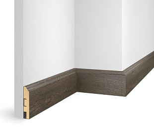 Плинтус напольный МДФ Cosca Nanoflex Дуб Турецкий