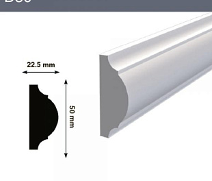 Молдинг декоративный Hiwood D50