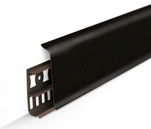 Плинтус напольный Ideal Деконика D85 303 Венге тёмный