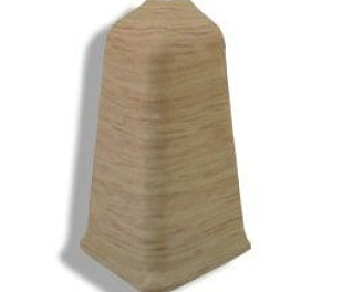 Фурнитура для плинтуса Dekor Plast 67 мм [Угол Наружный]