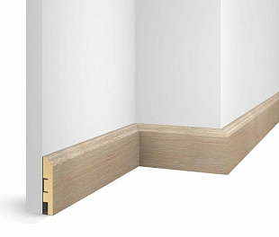 Плинтус напольный МДФ Cosca Экошпон Ясень Тирамису