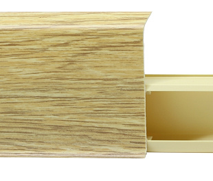 Плинтус напольный Winart Tera (72 мм) Дуб Окланд 710