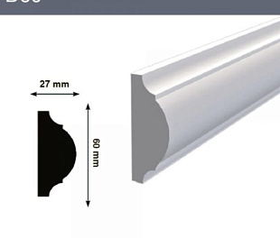 Молдинг декоративный Hiwood D60