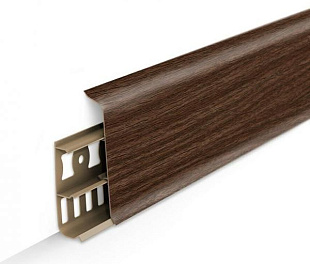 Плинтус напольный Ideal Деконика D85 291 Орех