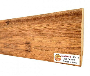 Плинтус напольный МДФ TeckWood Дуб Рустик (Oak Rustic) (100x16)