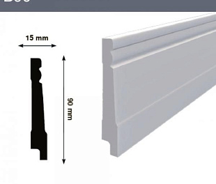 Плинтус напольный Hiwood B90