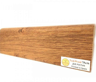 Плинтус напольный МДФ TeckWood Дуб Рустик (Oak Rustic) (75х16)